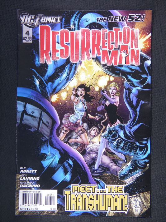 RESURRECTION Man #4 2012 - DC Comic #6BU