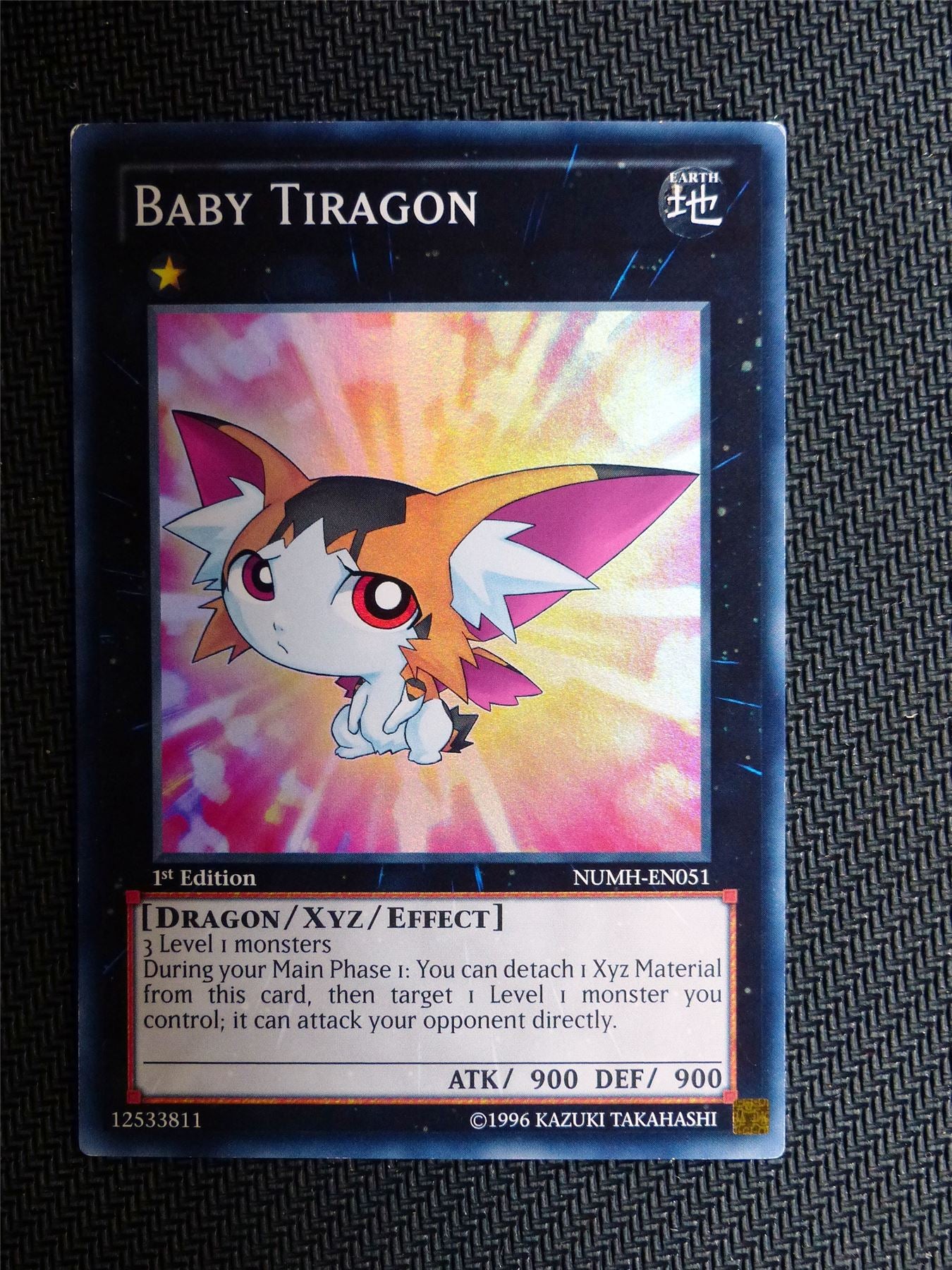 Baby Tirag - NUMH - Super Rare - Yugioh Card # 1C22