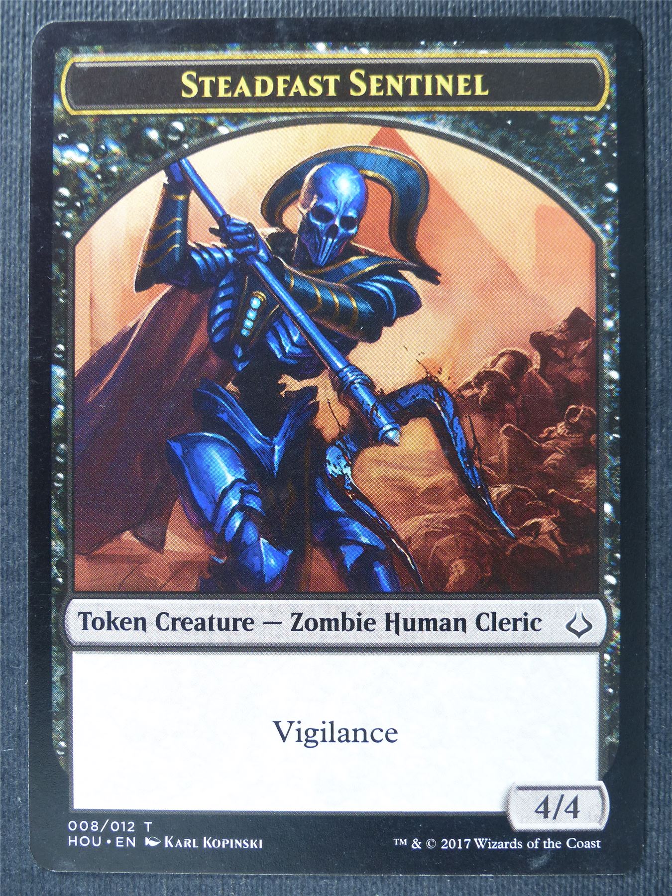 Steadfast Sentinel Token - Mtg Card #1WM