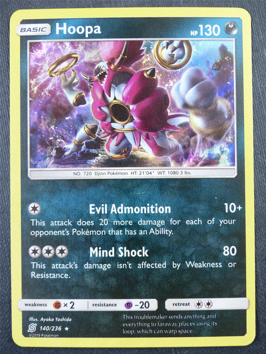 Hoopa 140/236 Holo - Pokemon Card #4ZT