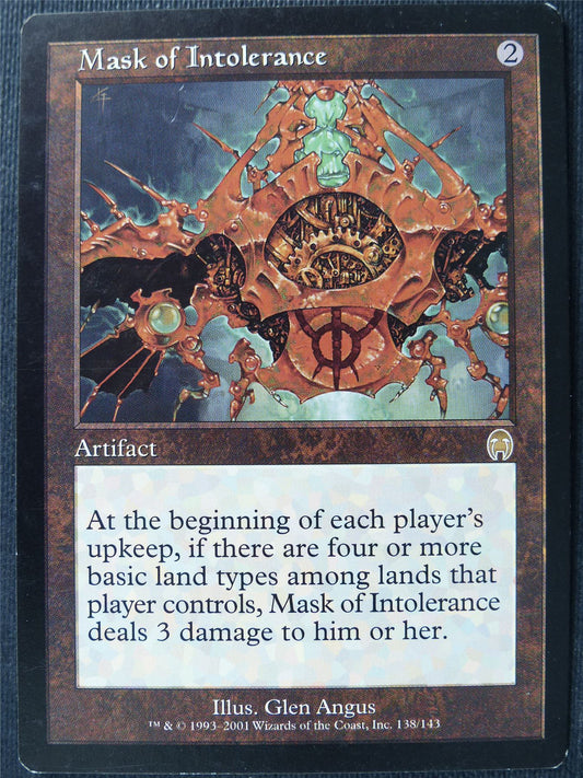 Mask of Intolerance - Mtg Card #227