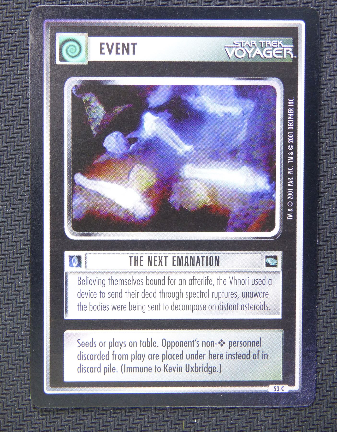 Event The Next Emanation - Star Trek CCG Voyager #553