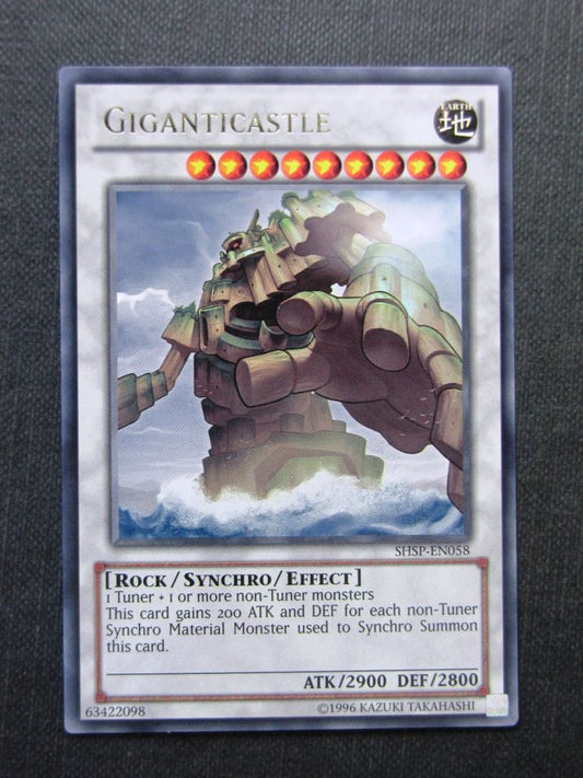 Giganticastle SHSP Rare - Yugioh Cards #1MH