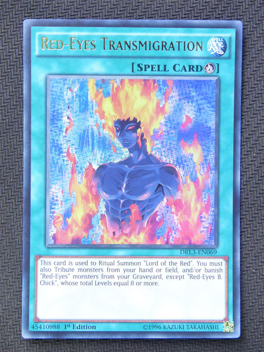 Red Eyes Transmigration DRL3 - Ultra Rare - Yugioh Card #5J3