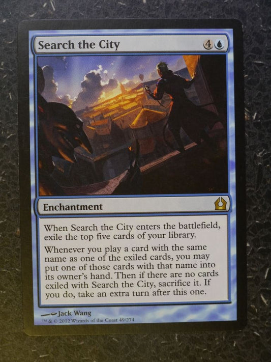 MTG Magic Cards: SEARCH THE CITY # 7G84