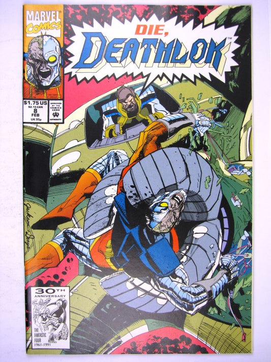 Marvel Comic: DEATHLOK #8 FEBRUARY 1992 # 22E71