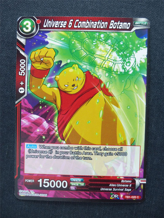 Universe 6 Combination Botamo - Dragon Ball Super Cards #AM