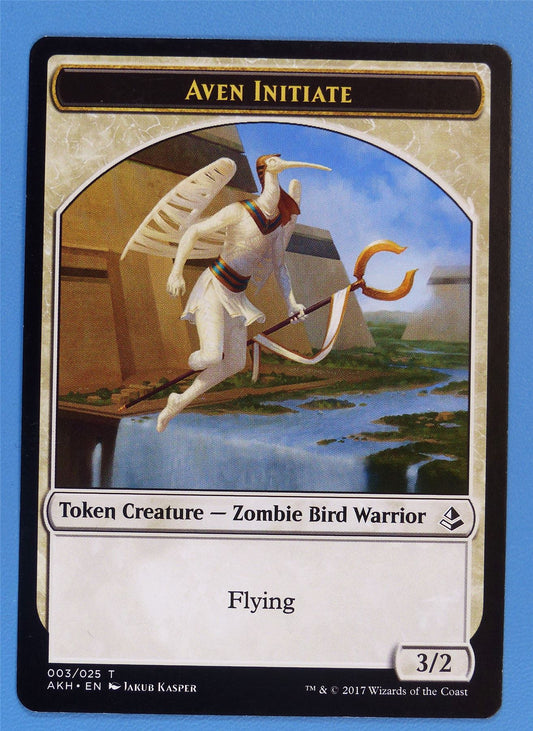 Aven Initiate - Tokens - Mtg Card # 2J88