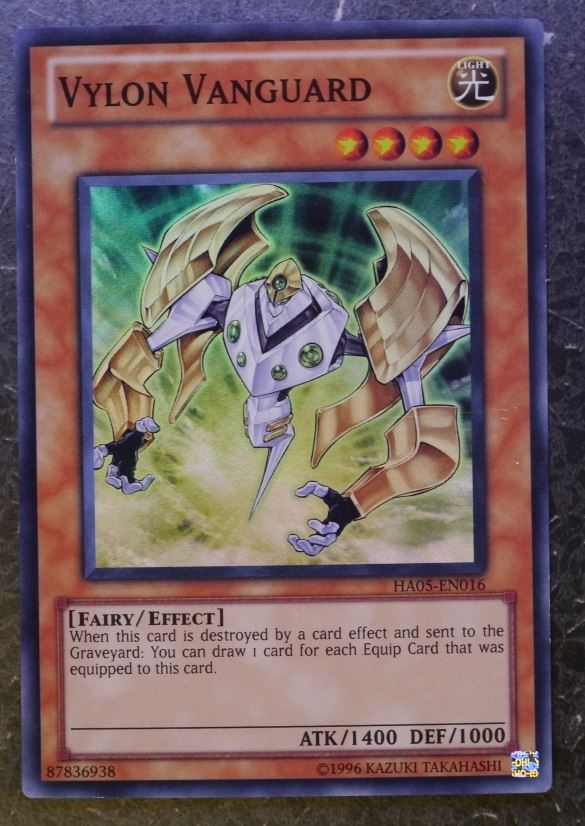 Yugioh Cards: VYLON VANGUARD HA05 SUPER RARE # 2J20