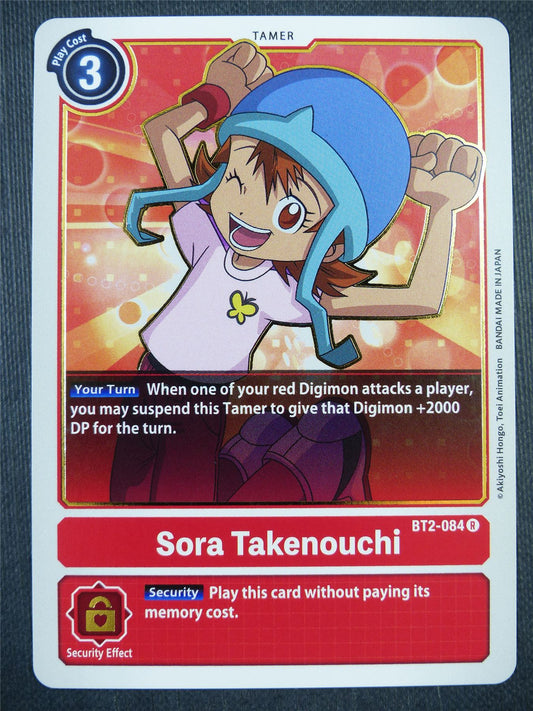 Sora Takenouchi BT2-084 R - Digimon Card #9FT