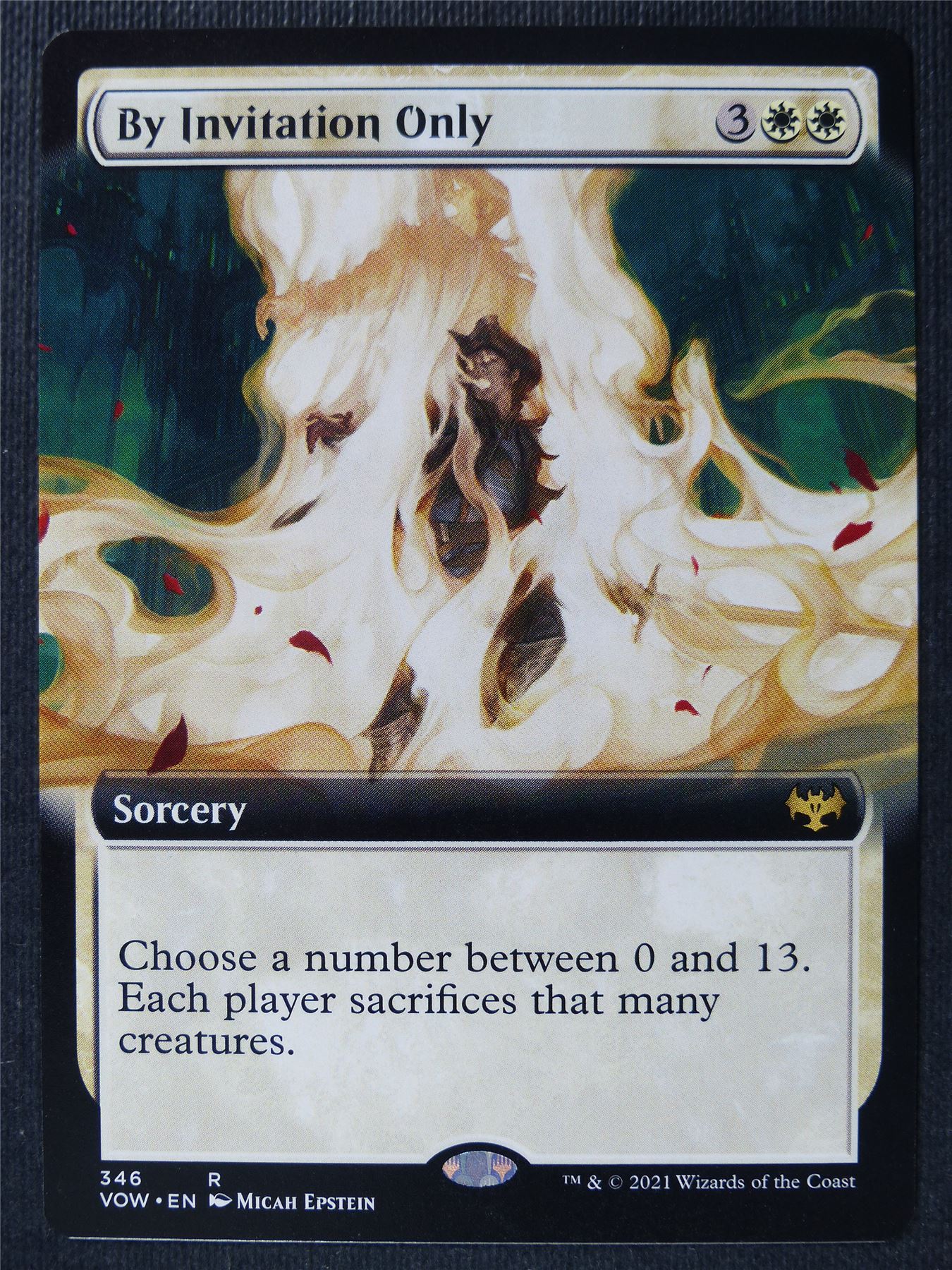 By Invitation Only Extended art - Crimson Vow - Mtg Card #2DC