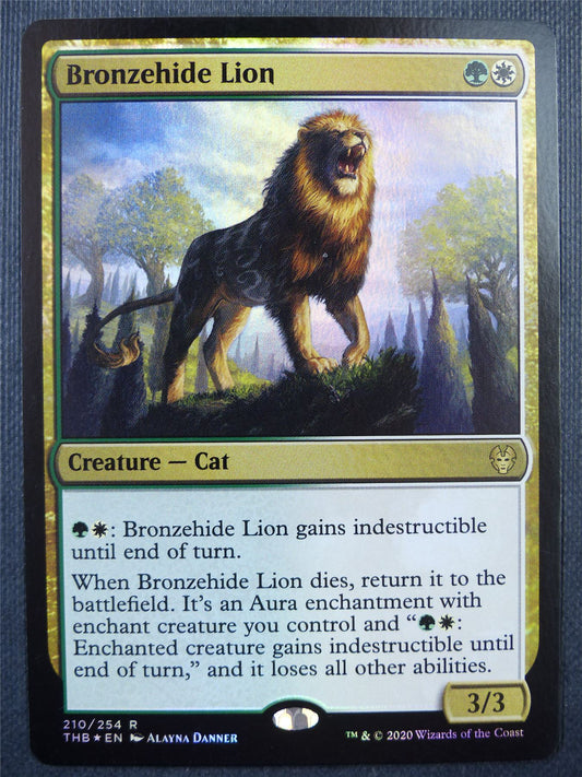 Bronzehide Lion Foil - Mtg Card #65E