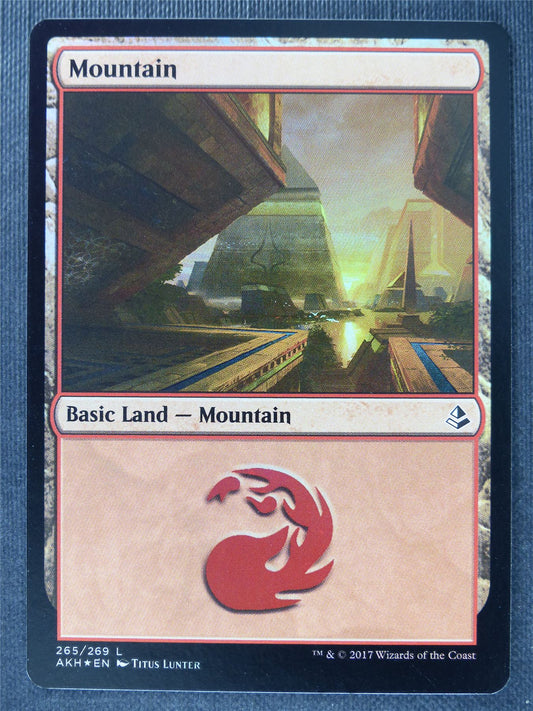 Mountain Foil - Mtg Magic Cards #1BL