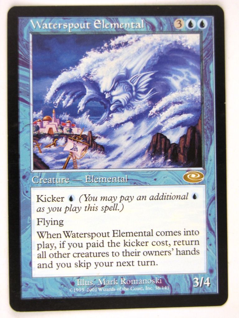 MTG Magic: The Gathering Cards: WATERSPOUT ELEMENTAL - Played Rare