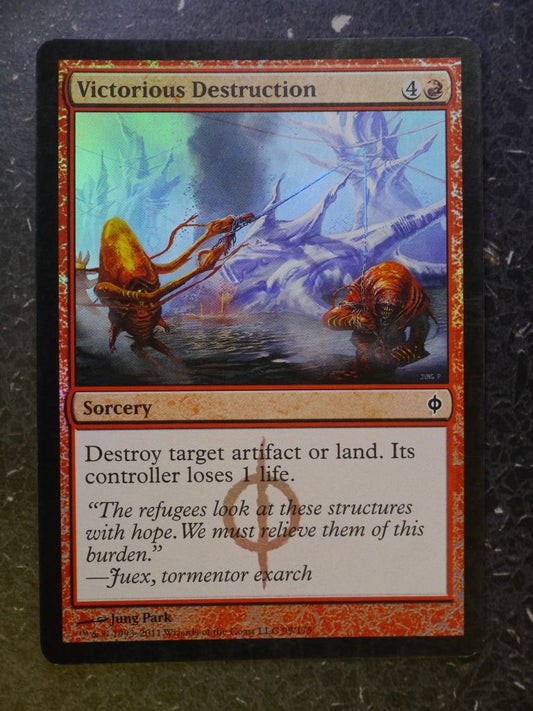 MTG Cards: VICTORIOUS DESTRUCTION FOIL # 5C94