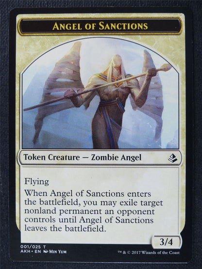 Angel of Sanctions / Drake Token - Mtg Magic Cards #1RG