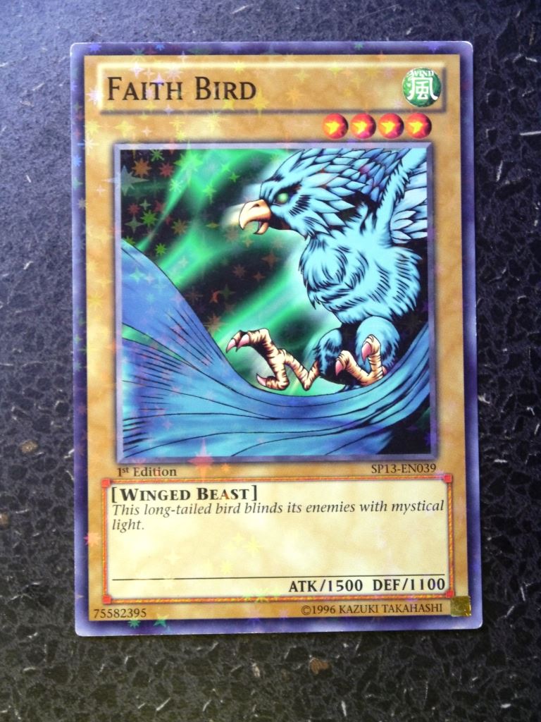 Yugioh Cards:FAITH BIRD SP13 STARFOIL # 2E94