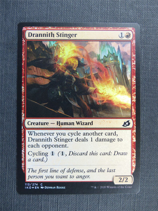 Drannith Stinger Foil - IKO - Mtg Card