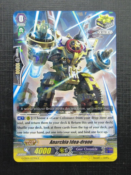 Vanguard Cards: ANARCHIA IDEA-DRONE G-CB04 R # 24G45