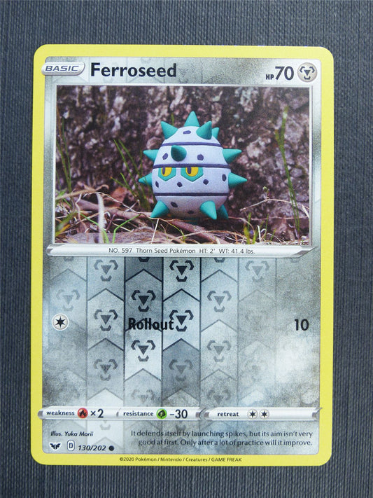 Ferroseed 130/202 Reverse Holo - Pokemon Cards #315