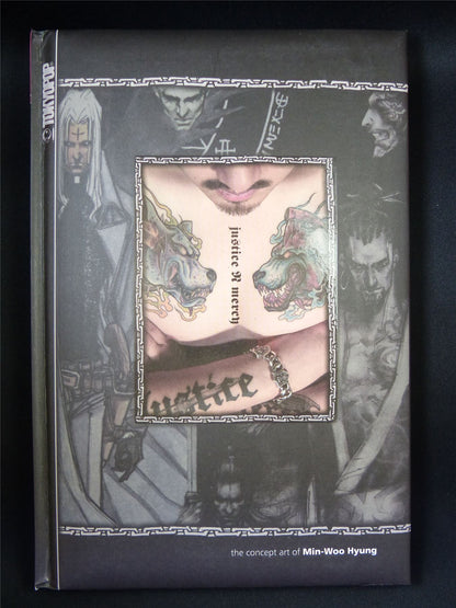 JUSTICE N Mercy: The Concept Art of Min-Woo Hyung - Tokypop Novel Book Hardback #12Z