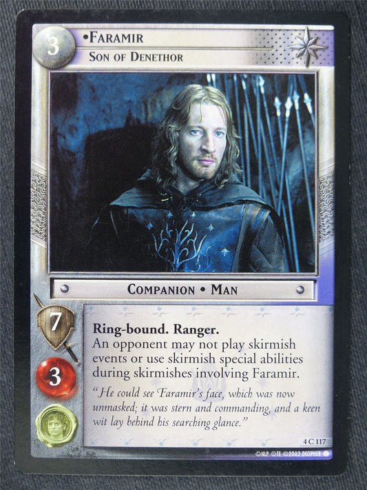 Faramir 4 C 117 - LotR Cards #NC