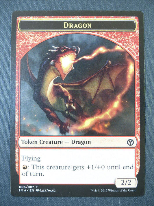 Dragon Token - Mtg Card #12J