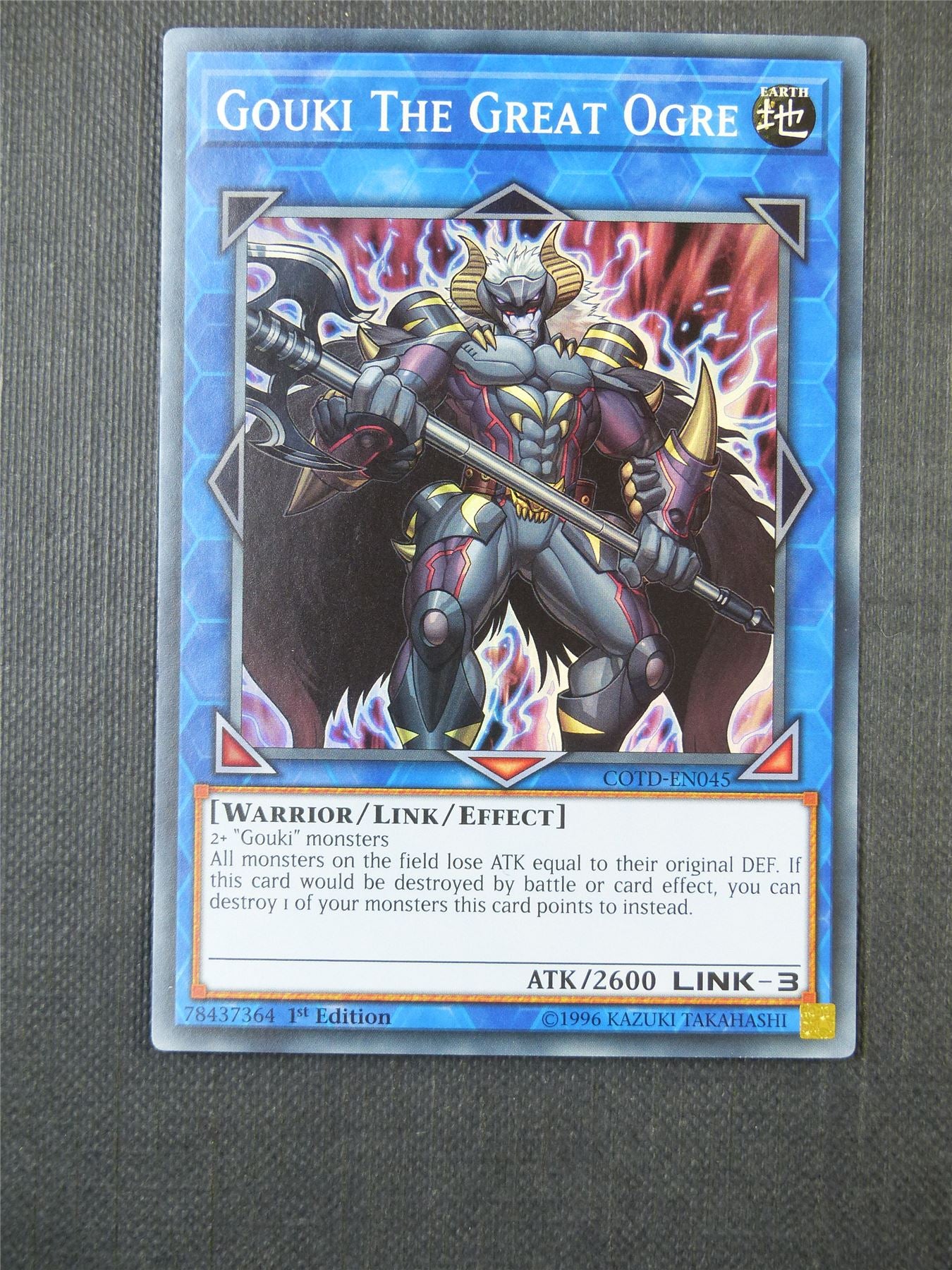 Gouki The Great Ogre - Yugioh Card #9LA