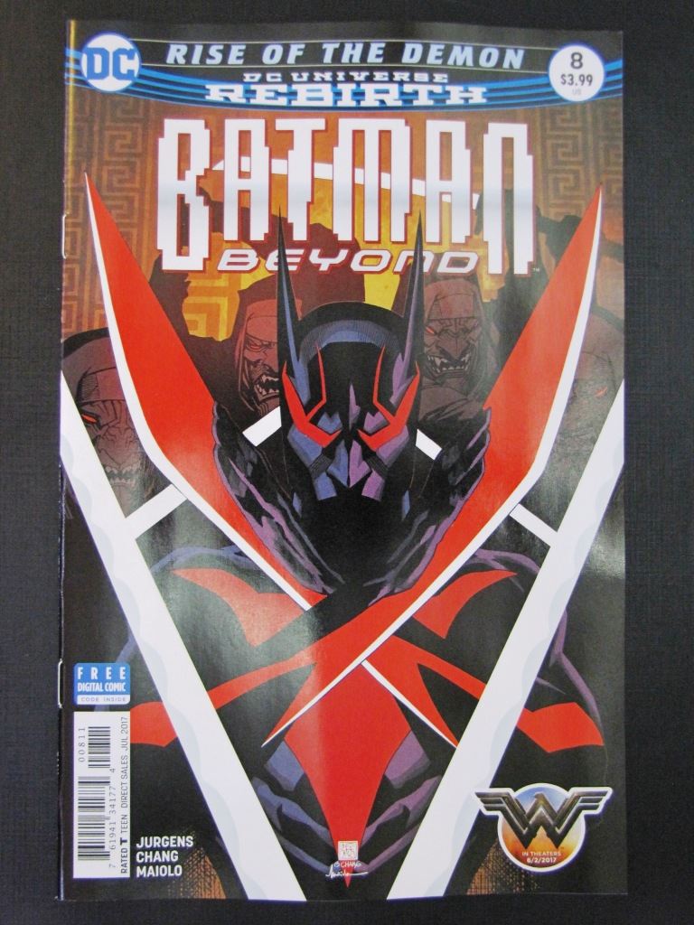 DC Comics: BATMAN BEYOND #8 JULY 2017 # 30F81