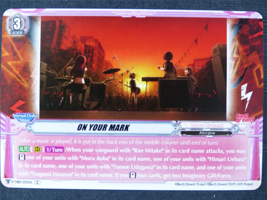 On Your Mark V-TB01 C - Vanguard Cards #G8