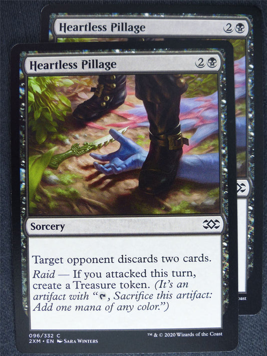 Heartless Pillage x2 - Double Masters - Mtg Magic Cards #75