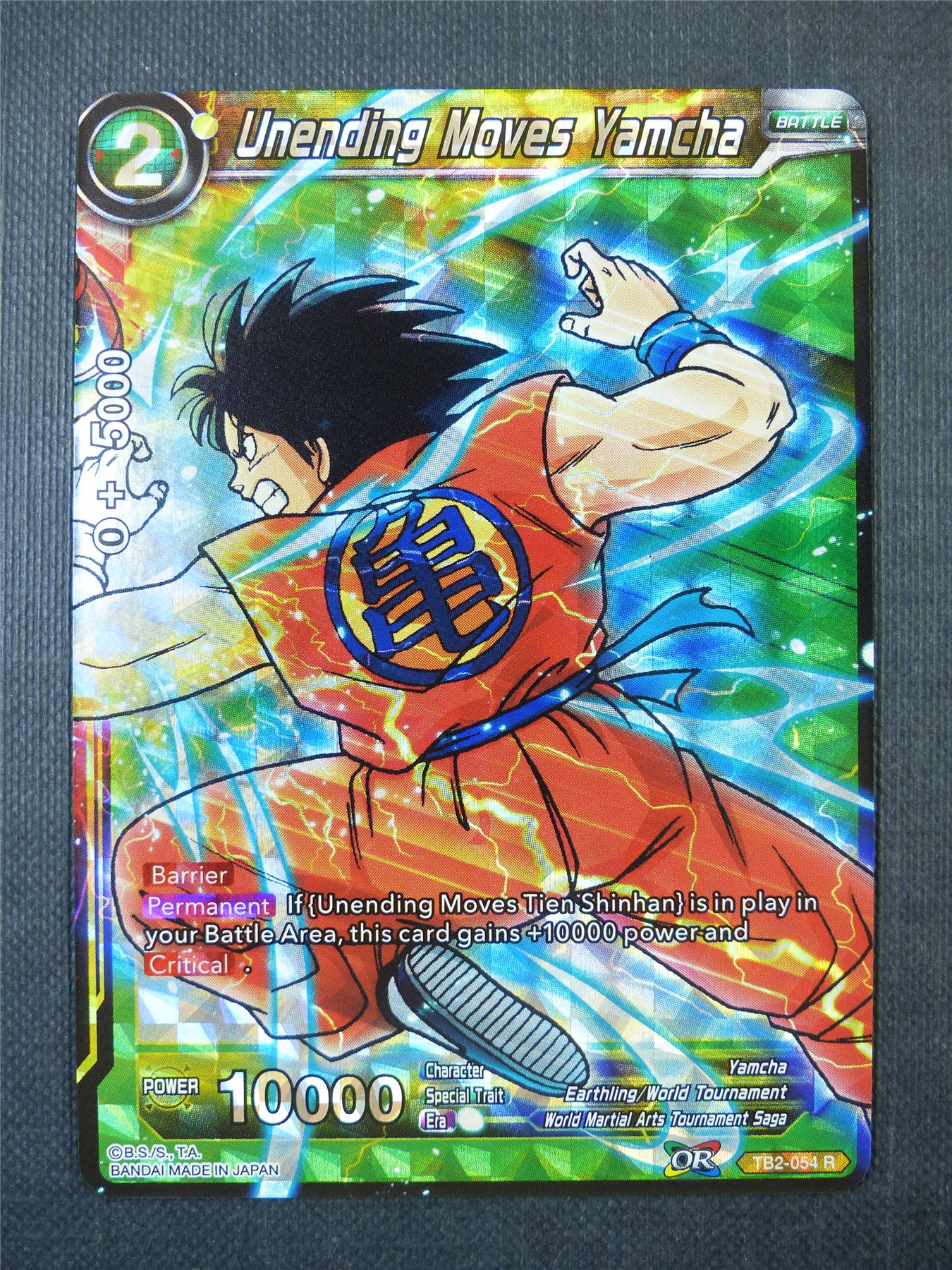 Unending Moves Yamcha R - Dragon Ball Super Card #A3W