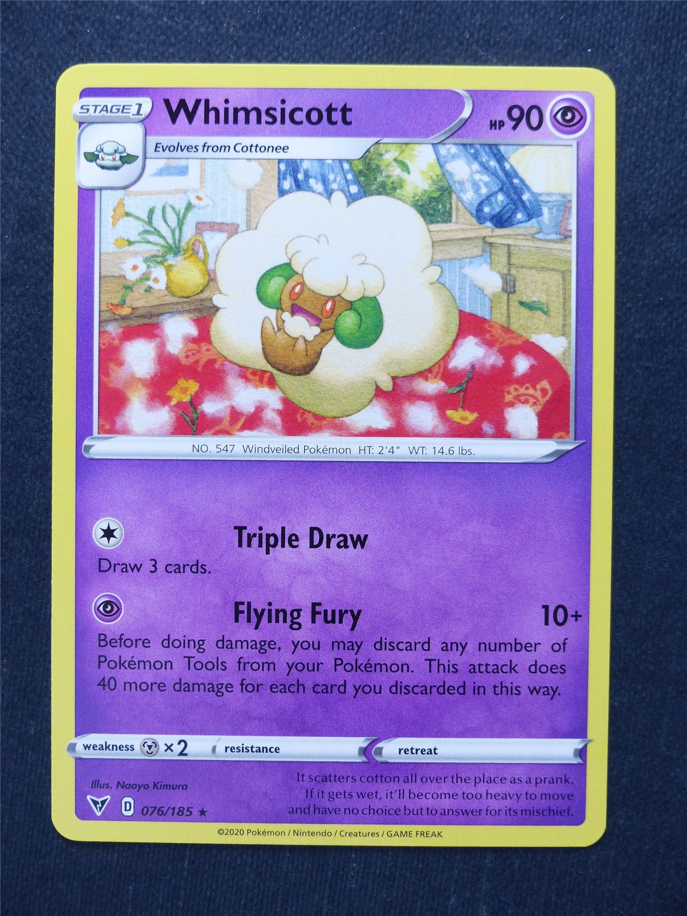 Whimsicott 076/185 - Vivid Voltage