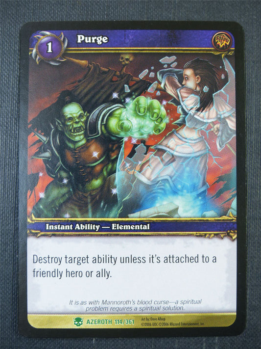 Purge 114/361 - WoW Card #1CC