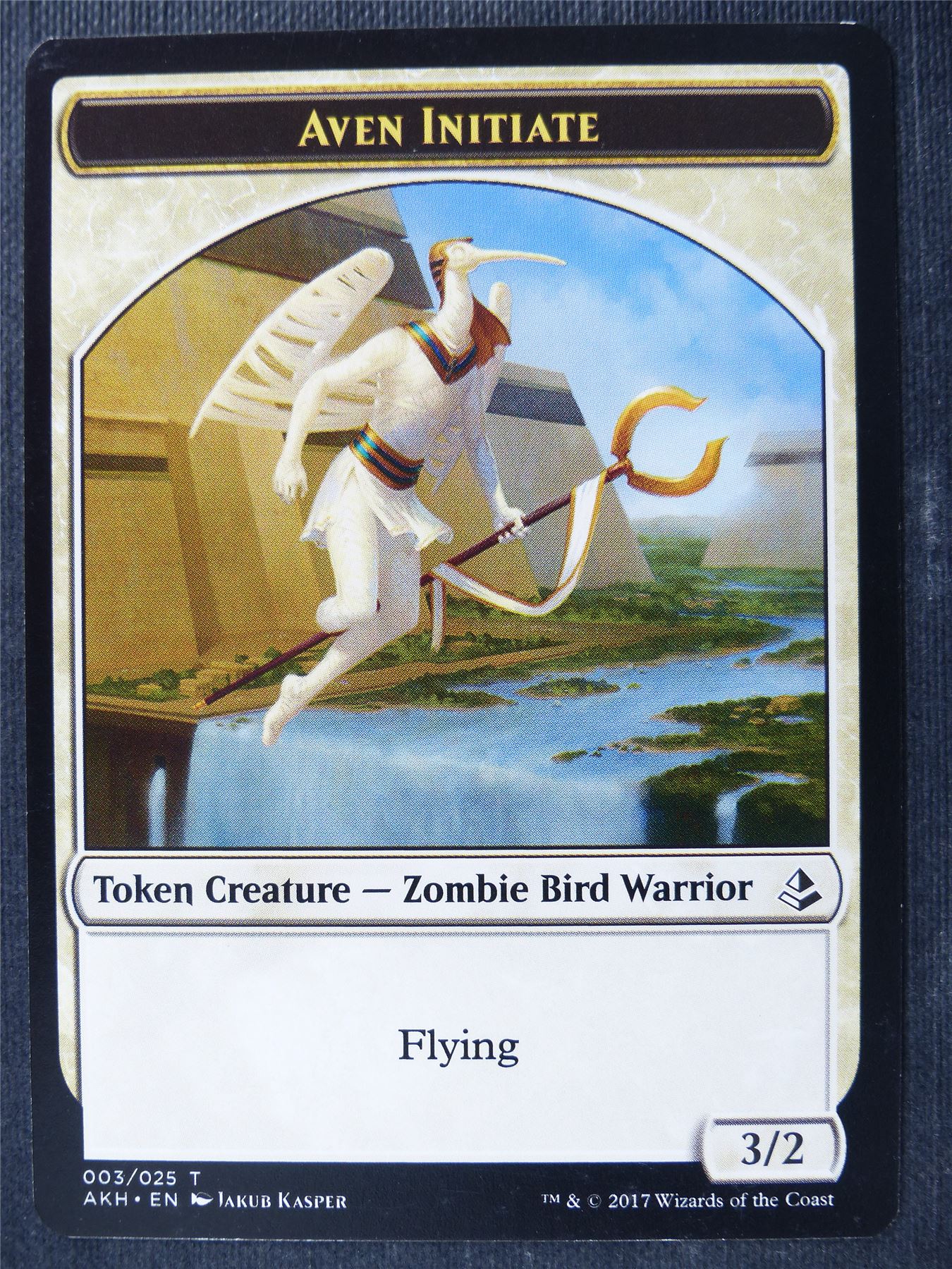 Aven Initiate Token - Mtg Card #40F