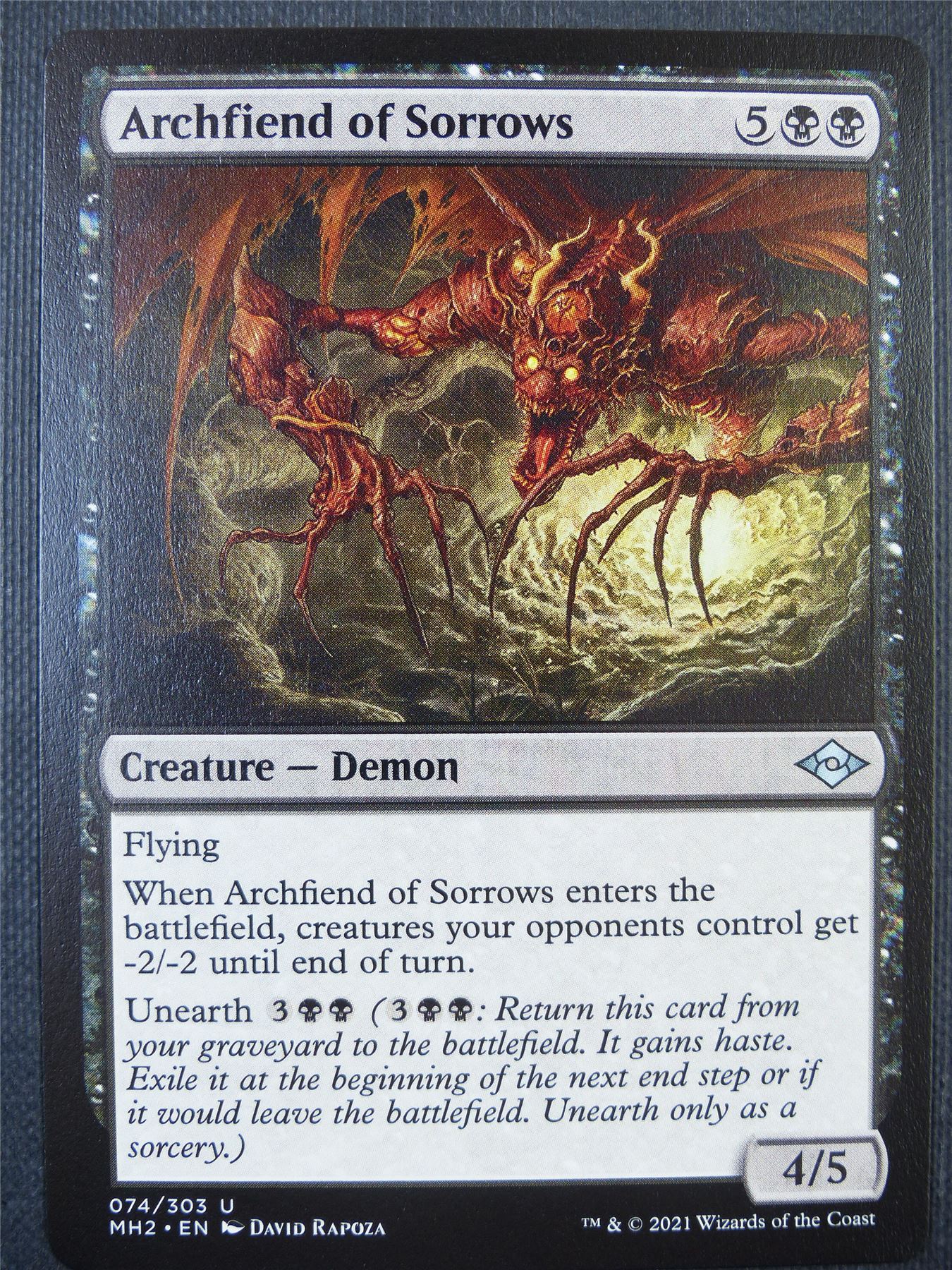 Archfiend of Sorrows - Mtg Card #6MT