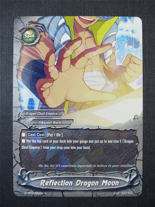 Reflection Dragon Moon R Foil - Buddyfight Card #48