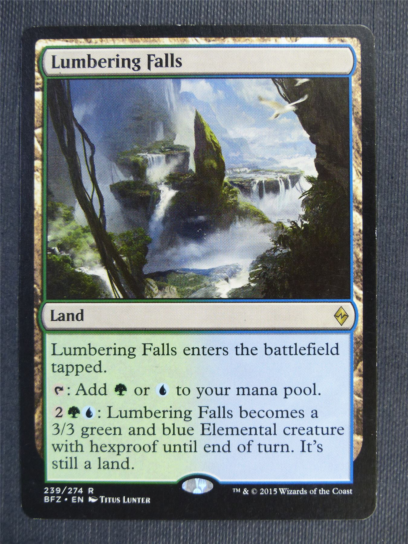 Lumbering Falls - Mtg Magic Cards #4NF