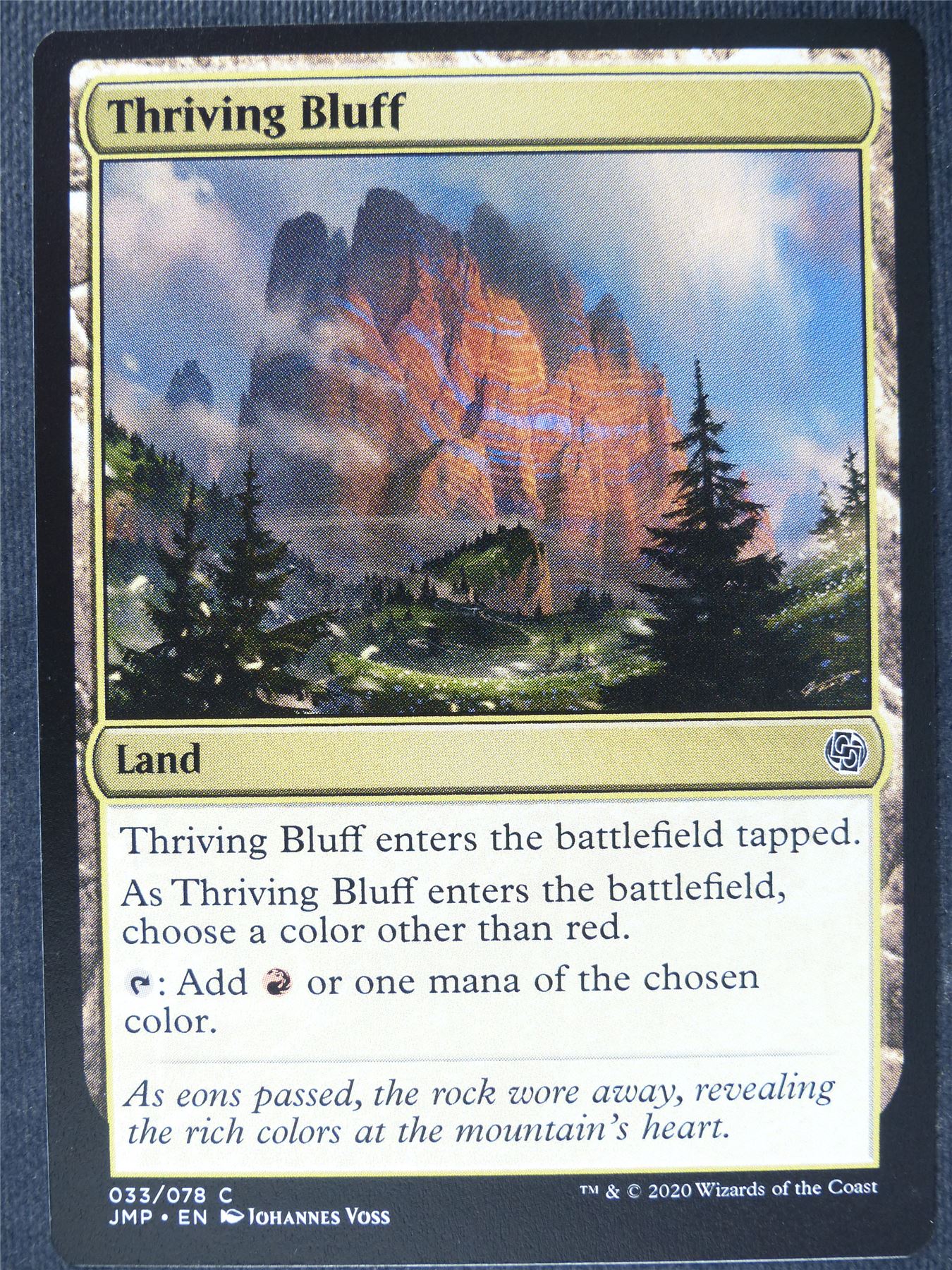 Thriving Bluff - Mtg Magic Cards #XS