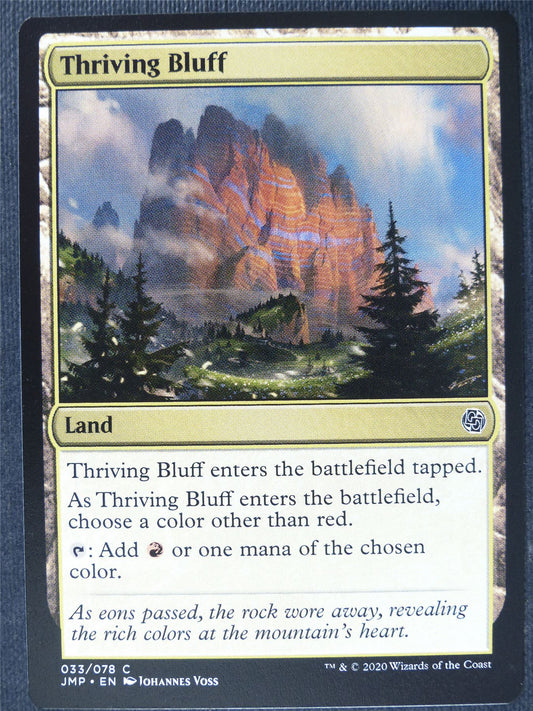Thriving Bluff - Mtg Magic Cards #XS
