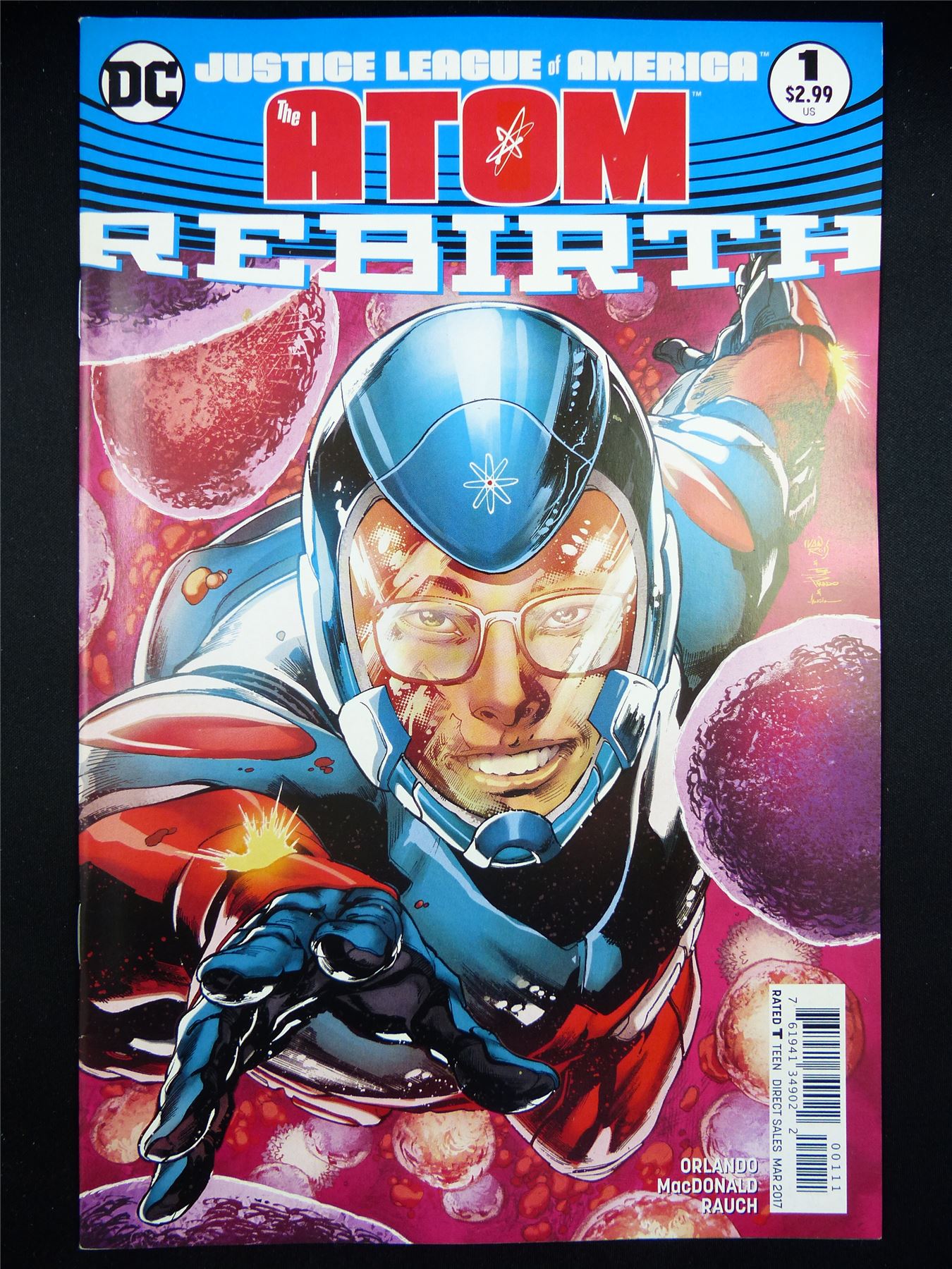 JUSTICE League of America: The Atom: Rebirth #1 - DC Comics #JH