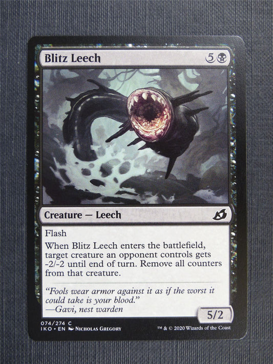 Blitz Leech - IKO Mtg Card