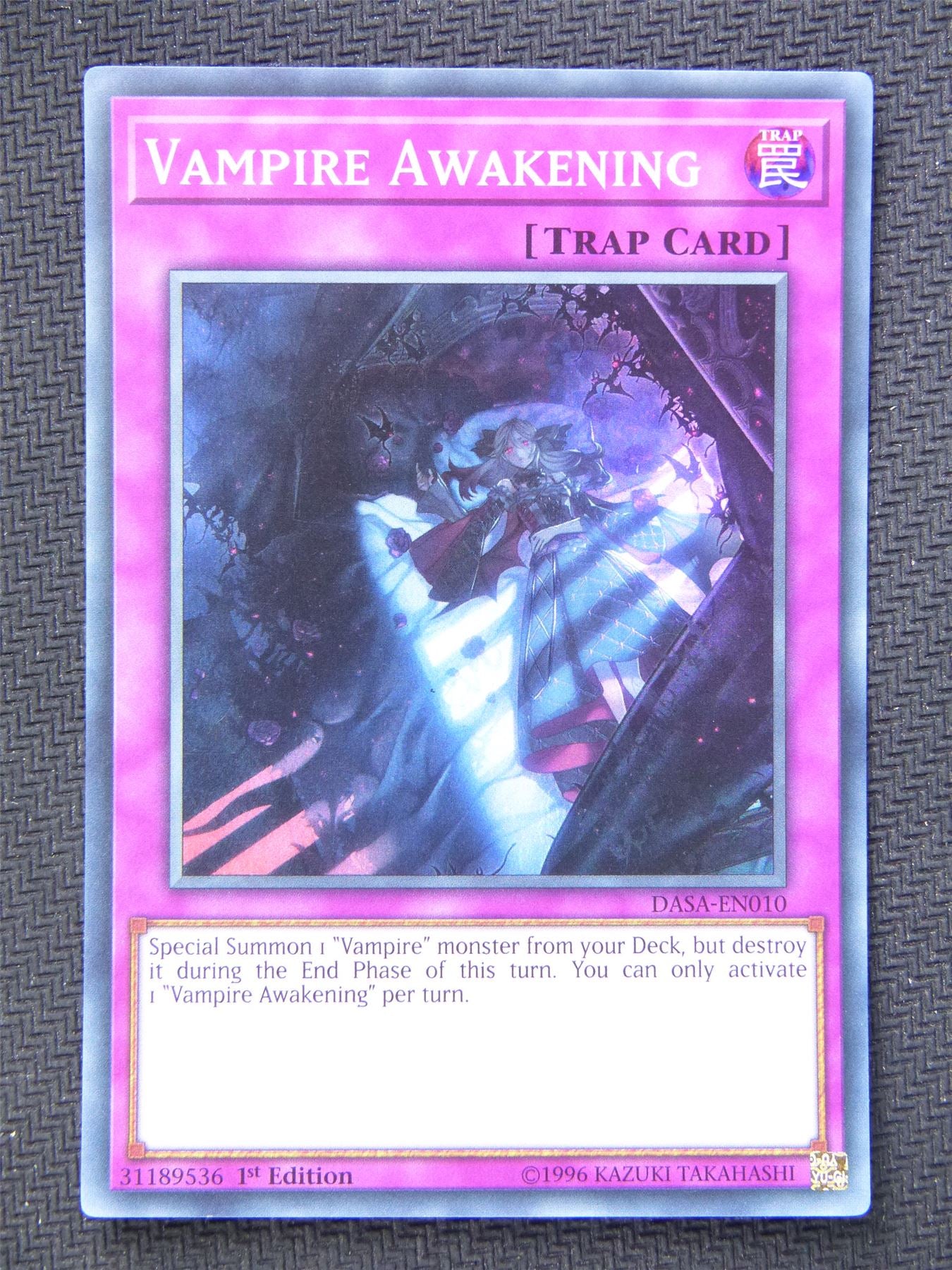 Vampire Awakening DASA - Super Rare - Yugioh Card #5MF