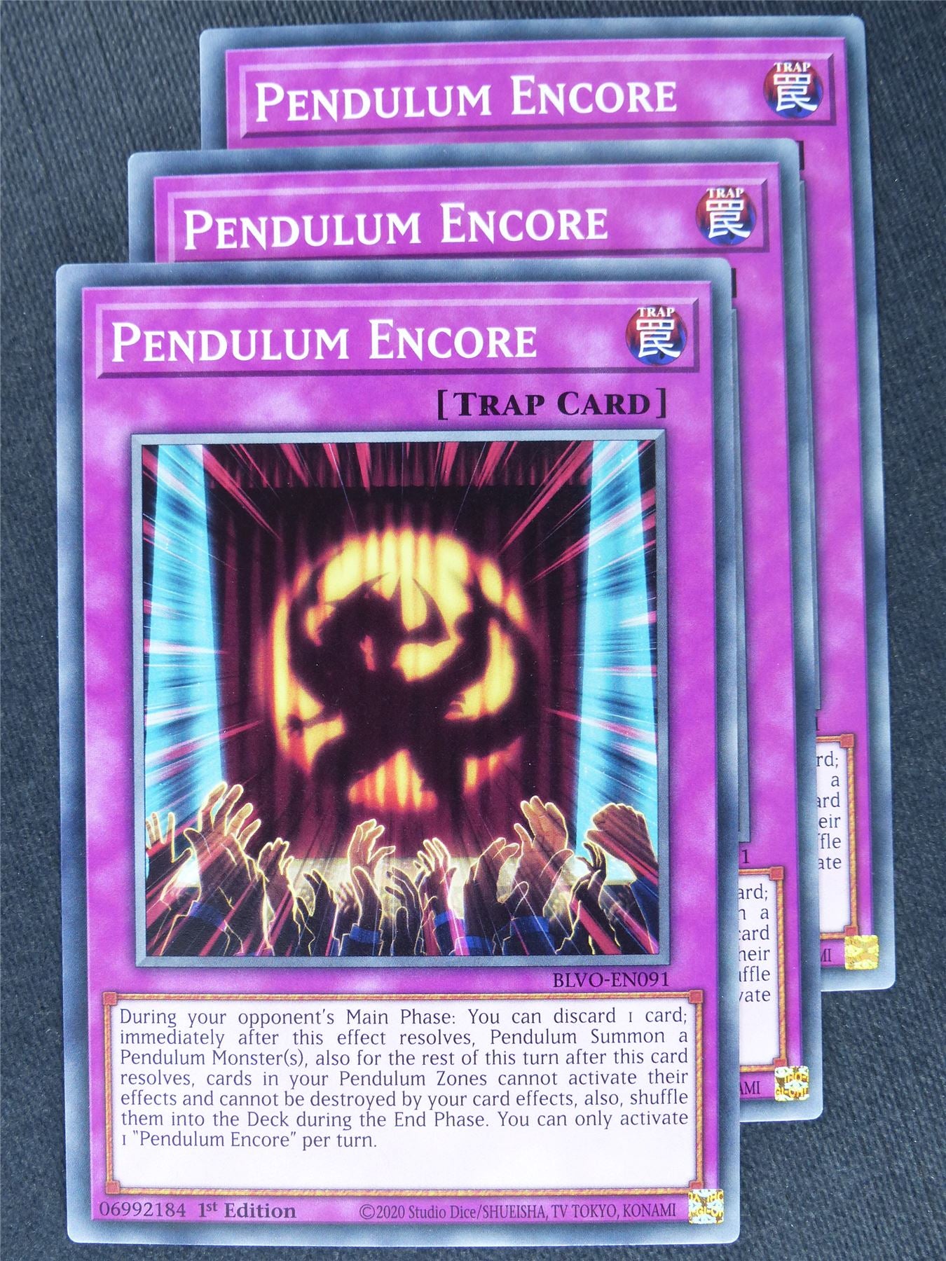 Pendulum Encore x3 - Yugioh Cards #Y1