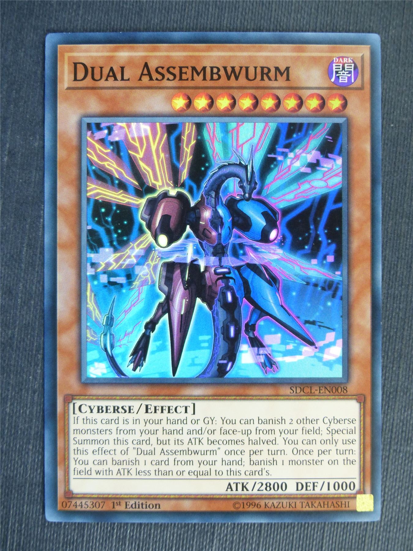 Dual Assembwurm SDCL Super Rare - 1st ed - Yugioh Cards #286