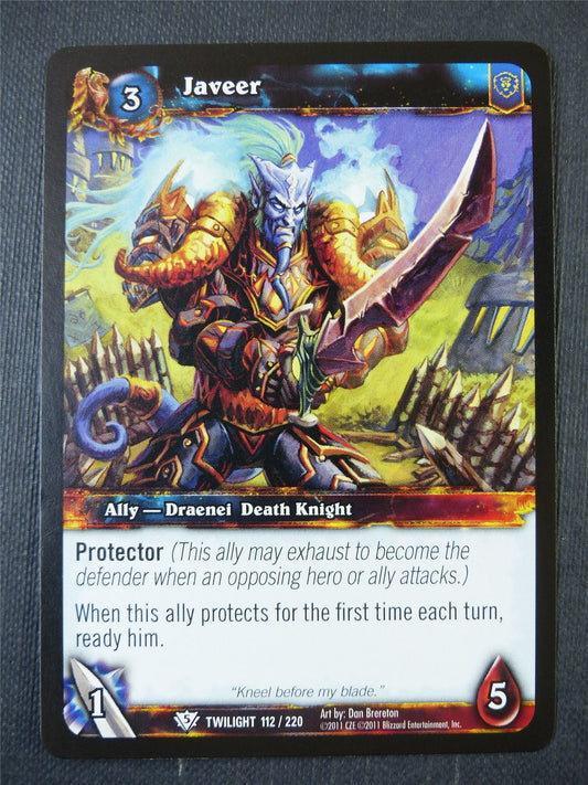 Javeer 112/220 - WoW Card #16N