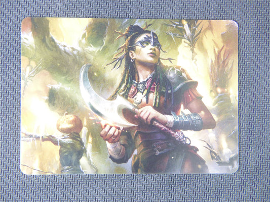 Harvestride Sentry Art Card 47 - Innistrad Midnight Hunt Art Series - Mtg Card #3DK