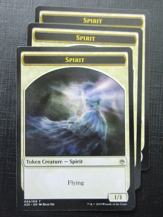 Spirit Token x3 - Masters 25 - Mtg Card # 10A21