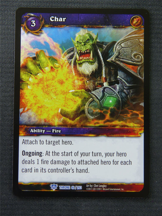 Char - Rare - World Of Warcraft #1N7