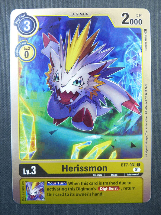 Herissmon BT7 R - Digimon Card #428